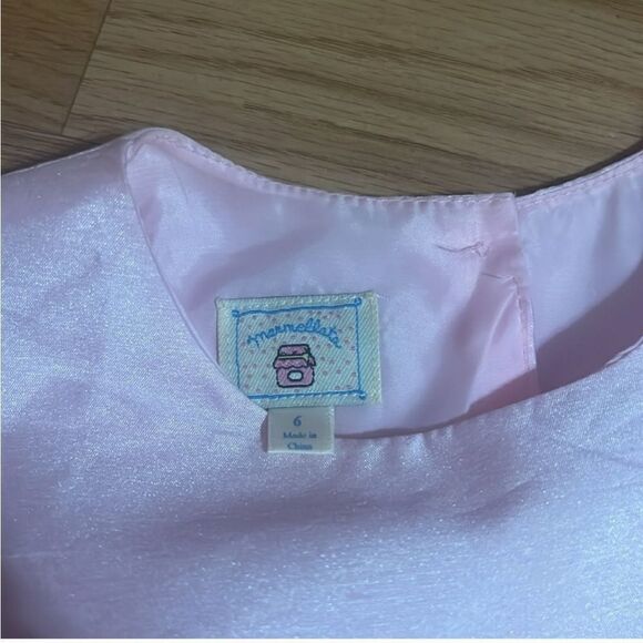 Beautiful marmellata Pink Valentines Day Heart Dress Sz 6 - Picture 4 of 8